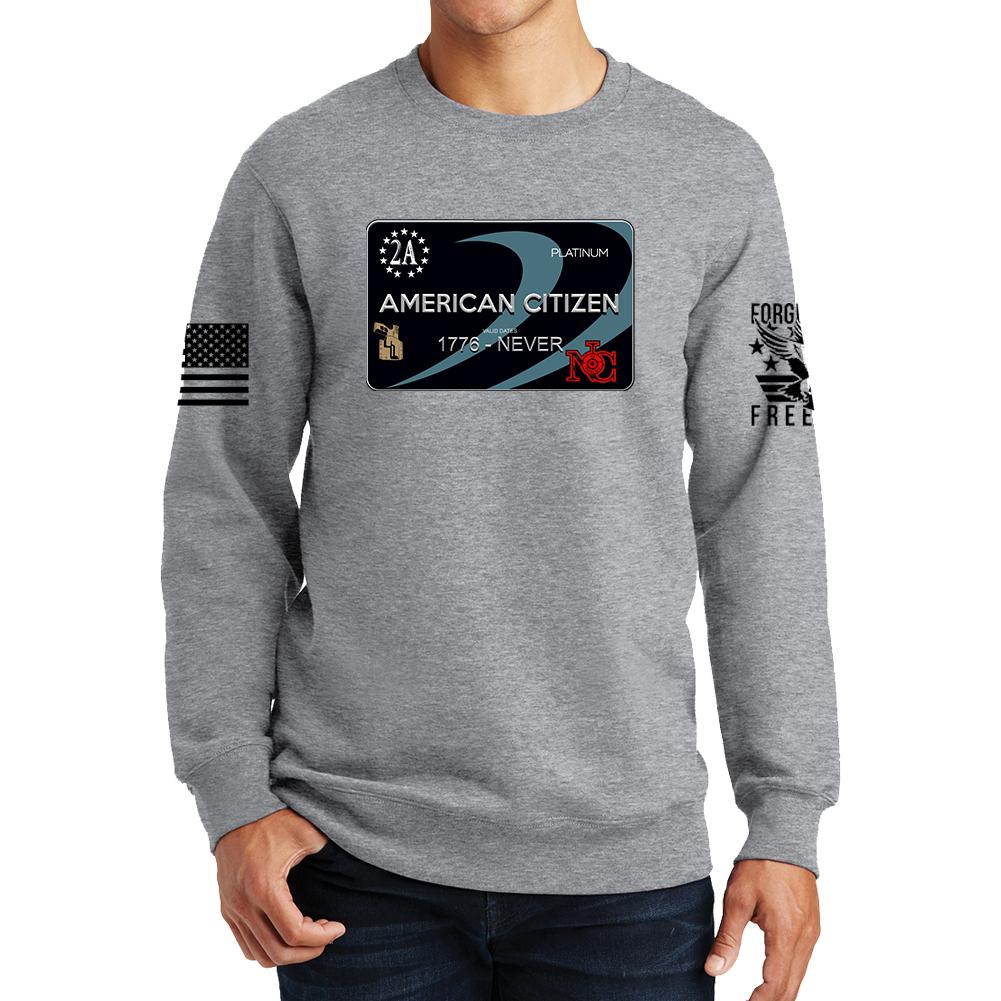 Freedom Card Sweatshirt Style001
