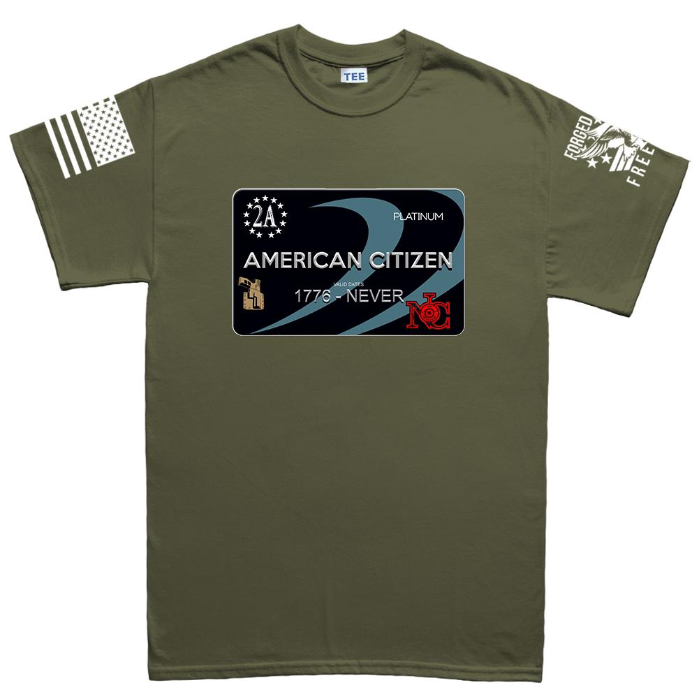 Freedom Card Men's T-shirt Style001