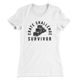 Crate Challenge Survivor 2021 Funny Women's T-Shirt