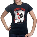 Ladies Wild Bill Hickock T-shirt Style001