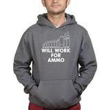 Will Work For Ammo Hoodie Style001
