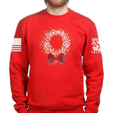 Gun Wreath Sweatshirt Style001