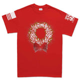 Gun Wreath Men's T-shirt Style001