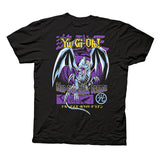 Yu-Gi-Oh! - Duel Blue-Eyes White Dragon Adult T-Shirt - Black - Officially Licensed