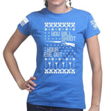 You'll Shoot Your Eye Out Ladies T-shirt Style001
