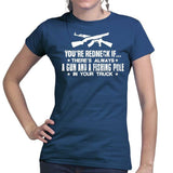 Ladies You're Redneck T-shirt Style001