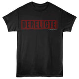 Zoolander - Derelicte - American Classics - Black Solid Adult Short Sleeve T-Shirt Style001