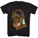 Zz Top - Sleeping Bag - Black Front Print Short Sleeve Solid Adult T-Shirt