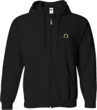 STREET FIGHTER - 'Blanka Electric Thunder' Embroidered Full-Zip Hoodie - Black