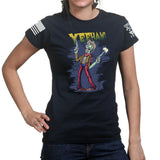Yeehaw Halloween Ladies T-shirt Style001