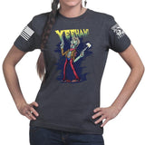 Yeehaw Halloween Ladies T-shirt Style001