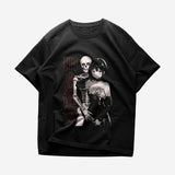 Anime Horror 90s Manga Girl T-Shirt - Alt Fashion Unisex T-shirt, Sweatshirt, Hoodie, Long Sleeve Tee