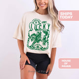 Lucky Shamrock St Patrick's Day Women's Tee