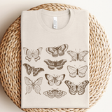 Neutral Butterfly Graphic Tee