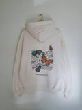 "Overstimulated" Cream Hoodie 🦋