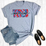 July 4th Tie Dye American Vibes Graphic Tee