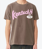 Kentucky 1792 Puff Ink Washed Cocoa Heavyweight Tee