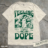 Dope Bunny Vintage 420 Weed Easter Mushroom Stoner Shirt