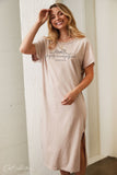 Fearfully and Wonderfully Made Mineral Graphic Dress