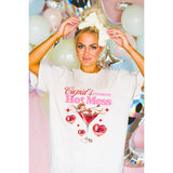 Favorite Hot Mess  Valentine Graphic Oversized Tee