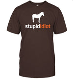 Dogecore Horse Stupid Idiot Shirt