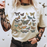 Vintage Butterfly Collage © | Butterfly Lover Tee