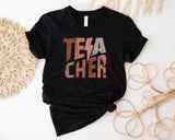 Retro Distressed Teacher T-Shirt