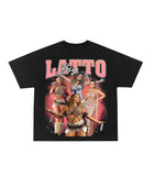 Big Latto Rap Tee Concert Merch Hip Hop Rare Graphic Print