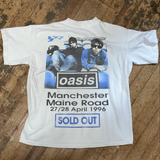 OASIS WTS MORNING GLORY 96 TOUR WASHED WHITE T-SHIRT