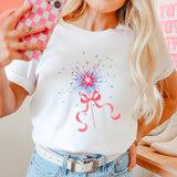 Coquette Sparkler | July 4th Graphic Shirt | Comfort Colors