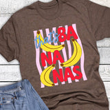 Retro Funny That's Bananas Graphic Tee