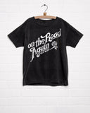 Children's Willie Nelson On the Road Again Black Tee