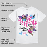 Dunk Active Fuchsia DopeSkill T-Shirt New Love Heals Graphic