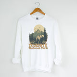 Yosemite White Crewneck | National Park | Sizes S-2XL