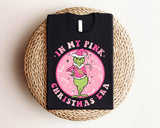 In My Pink Christmas Era Funny Grinch Shirt Unisex T-shirt, Sweatshirt, Hoodie, Long Sleeve Tee