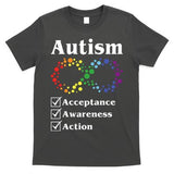 Autism Acceptance Awareness Action T-Shirt