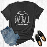 Baseball Mom Summer Graphic Tee