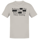 Release the Files Conspiracy Art Men's T-Shirt