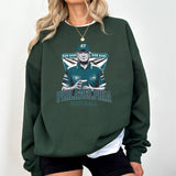 Donald Trump Bird Gang Philly Football Fan Sweatshirt