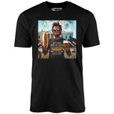 Abe on 4th of July - Unisex T-Shirt