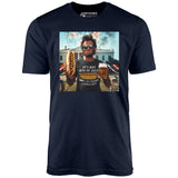 Abe on 4th of July - Unisex T-Shirt