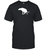 Camiseta Cagando No Comunismo Cachorro Defecando Estampa T Shirt
