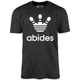 Abides Lebowski Bowling - Unisex T-Shirt