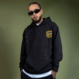 Above The Rest Mineral Hoodie w/ Bottoms - Black