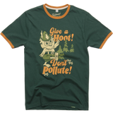 Woodsy Owl Retro Unisex Short Sleeve Ringer Tee