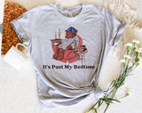 It's Past My Bedtime Bear - Funny Retro Bear Graphic T-Shirt Unisex T-shirt, Sweatshirt, Hoodie, Long Sleeve Tee