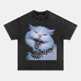 RETRO STREET STYLE & CAT TEE