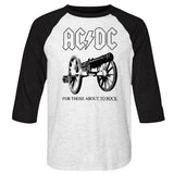 AC/DC - About To Rock Baseball Shirt