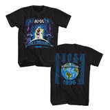 AC/DC - AC/DC BB World Tour Boyfriend Tee