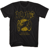 AC/DC - AC/DC Monochrome Ftatr Boyfriend Tee